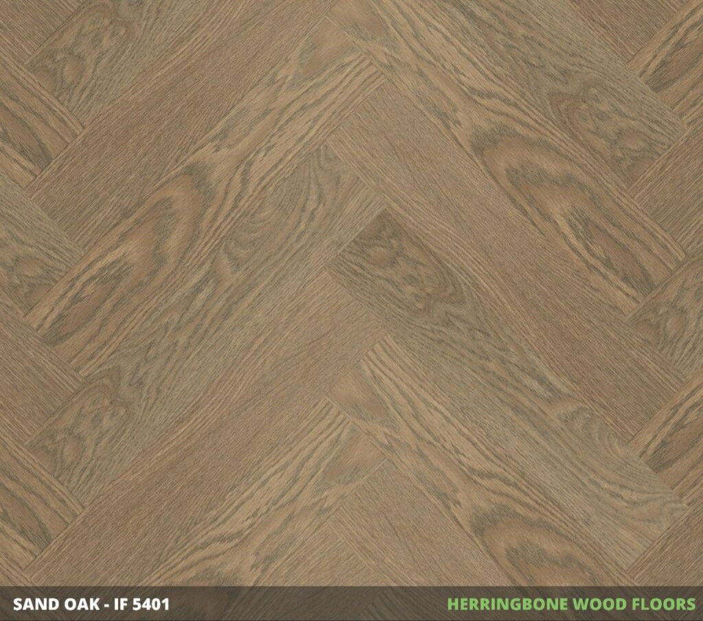 Code 5401 original Herringbone 8mm laminated wooden floor Zebra.pk